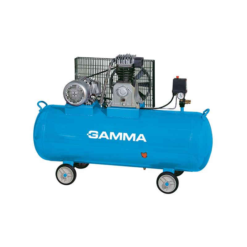 COMPRESOR 3HP 150L, TRIFASICO, BICILINDRICO, EN LINEA, BAJA/B