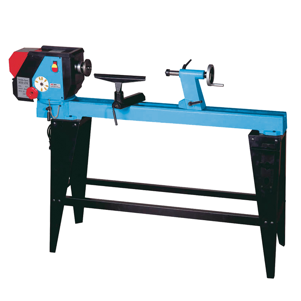TORNO PARA MADERA C/CABEZAL ORIENTABLE 1500W, DIST.E/ PUNTAS 1000M