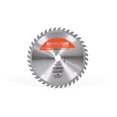 SIERRA CIRCULAR 165mm - 40 DIENTES