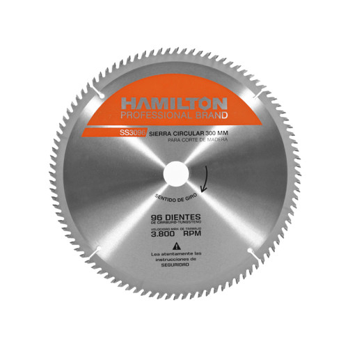 SIERRA CIRCULAR 300MM-96D P/MADERA. HAMILTON
