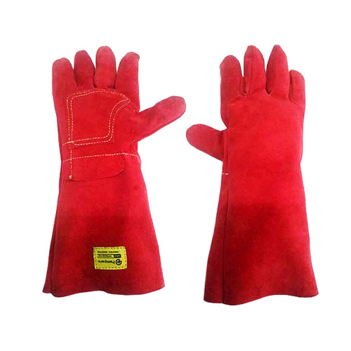 GUANTE CUERO SOLDADOR COSTURA KEVLAR XXX - Imagen 2