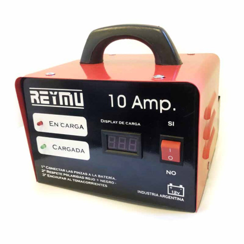 CARGADOR  BATERIAS 10A C/DISPLAY DIGITAL XXX