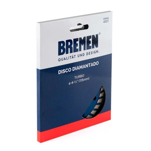 DISCO DIAMANTADO TURBO FINO 115 BREMEN® - Imagen 2