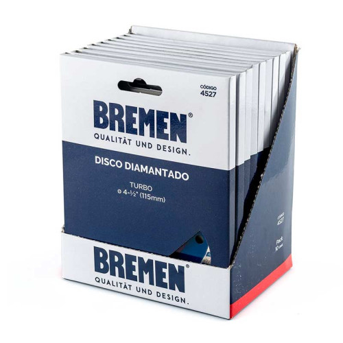 DISCO DIAMANTADO TURBO FINO 115 BREMEN® - Imagen 3