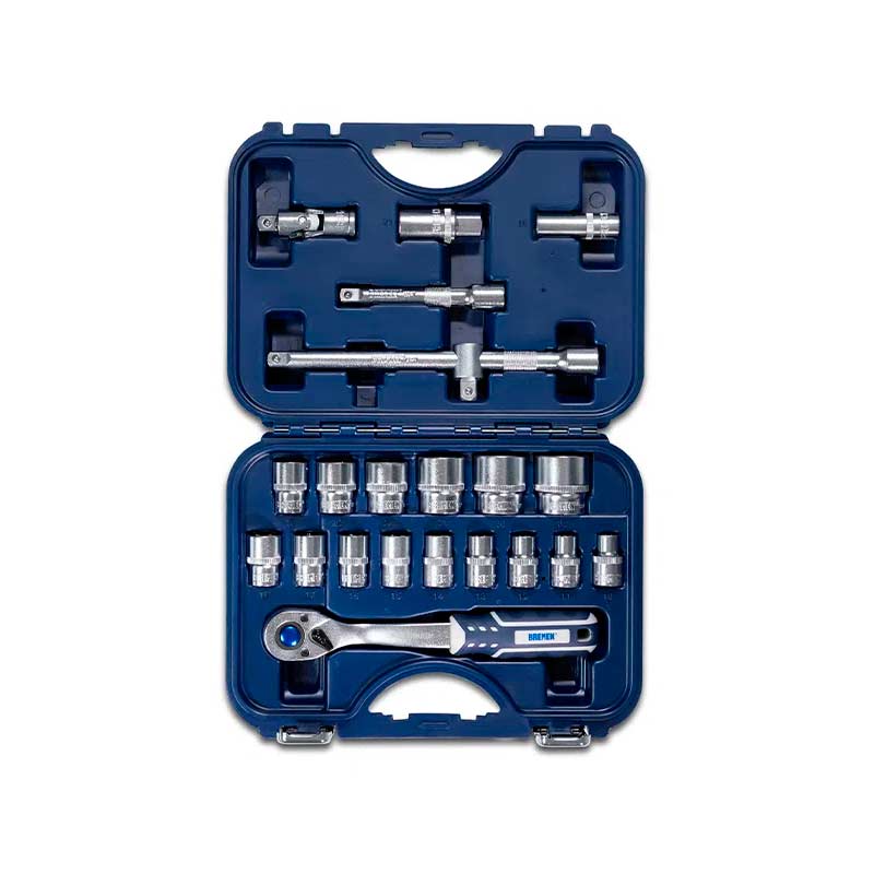 JUEGO DE BOCALLAVES C/ACC. Enc.1/2"x22Pzs. (MM) BREMEN®