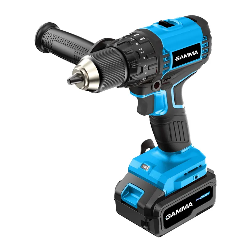 TALADRO ATORN. A BAT 20V.13MM 60NM 0-1850 RPM T.21P. 1CARG./2BAT