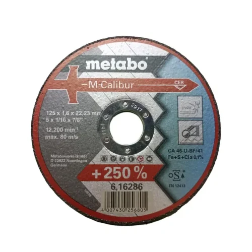 DISCO DE CORTE 125X1,6X22,23MM - DA16001IC04 025854S M-Calibur Outlet