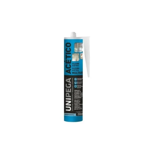 SILICONA ACÉTICA MULTIUSO BLANCO CARTUCHO 250ML.