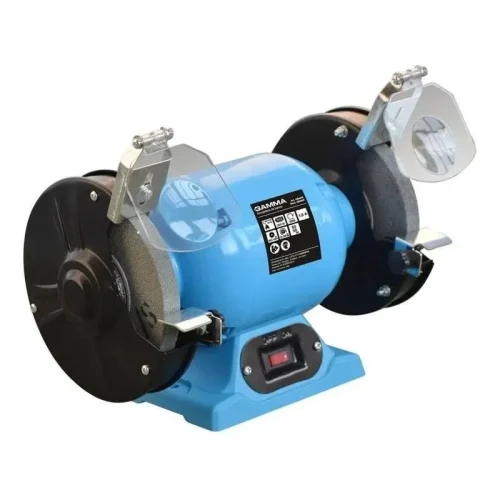 AMOLADORA 350W PIEDRAS 6” 2800 R.P.M. CON PATAS AMORTIGUADORAS