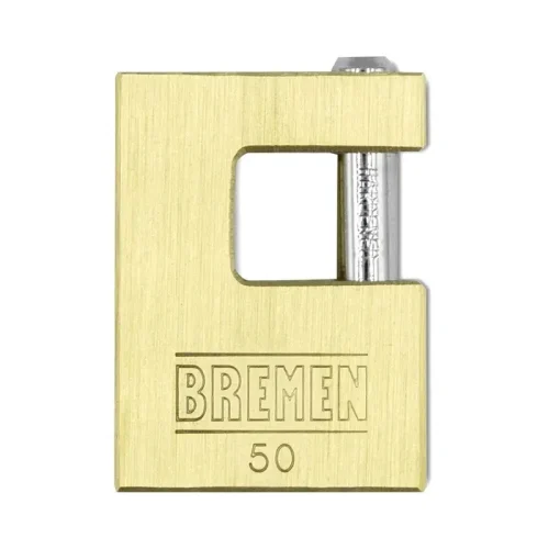 CANDADO DE BRONCE PERNO HORIZONTAL REFORZADO 50MM BREMEN®