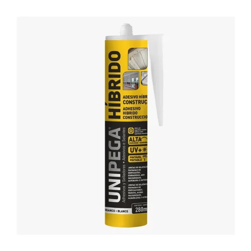 SELLADOR HÍBRIDO PARA CONSTRUCCIÓN BLANCO CARTUCHO 280ML.