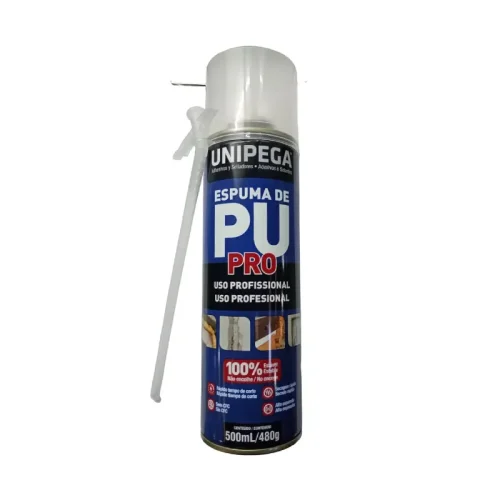 ESPUMA DE PU DE USO PROFESIONAL LATA:500ML.