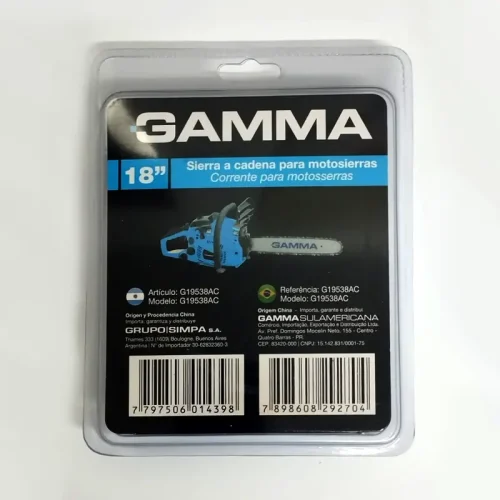 CADENA 18" PASO 325-72D-58CM (45CM LARGO DE BARRA)