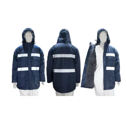 CAMPERA PARKA AZUL C/2CINTA REFLEX