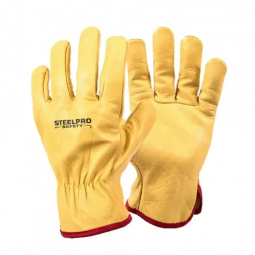 GUANTE VAQUETA SUPERVISOR AMARILLO CUERO