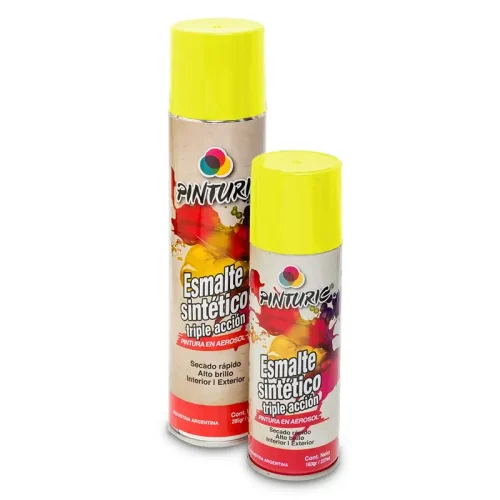 PINTURA AMARILLA 160GR-240ML PINTURIC C/U (6)