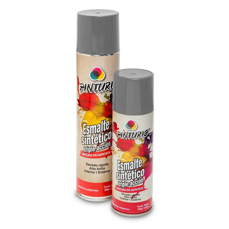 PINTURA GRIS ESPACIAL 160GR-240ML PINTURIC C/U (6)