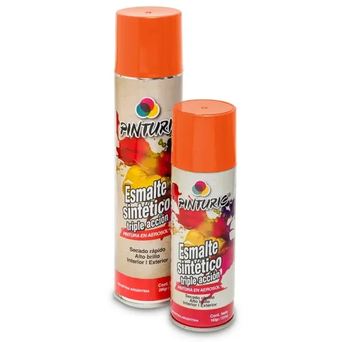 PINTURA NARANJA 160GR-240ML PINTURIC C/U (6)