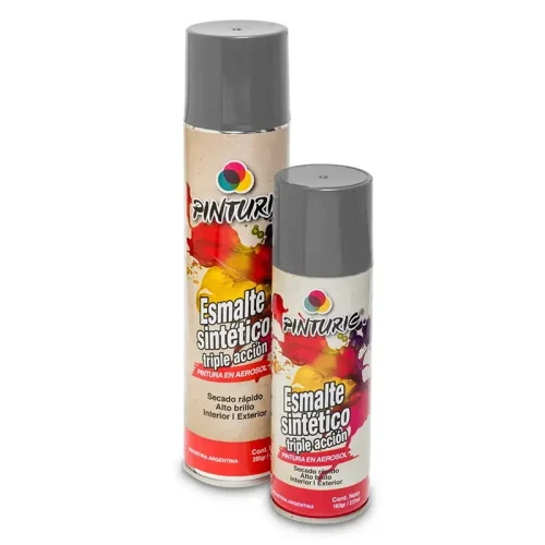 PINTURA PLATA 160GR-240ML PINTURIC C/U (6)