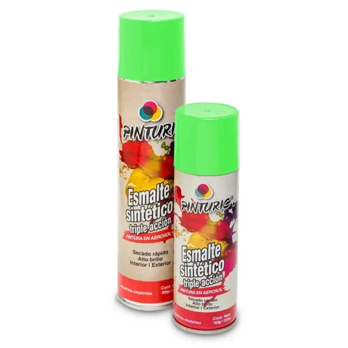 PINTURA VERDE MANZANA 160GR-240ML PINTURIC C/U (6)