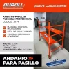 ANDAMIO TUBULAR PLEGABLE ANCHO:0.70M ALTO:1.20M LARGO:1.28M XXX
