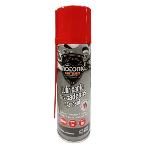 LUBRICANTE CADENA MOTO 240ML MOTONIC C/U (12)