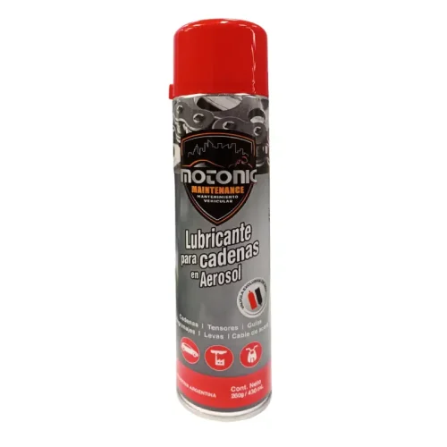 LUBRICANTE CADENA MOTO 430ML MOTONIC (12)