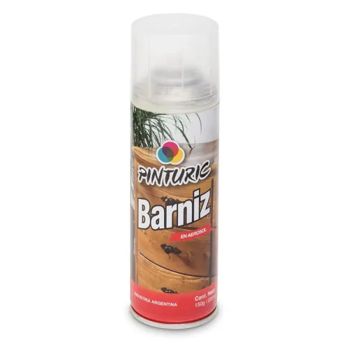 PINTURA LACA SATINADA 160GR-240ML PINTURIC C/U (6)