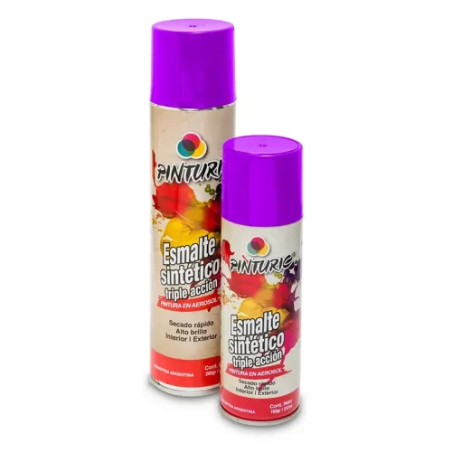 PINTURA VIOLETA INTENSO 160GR-240ML PINTURIC C/U (6)