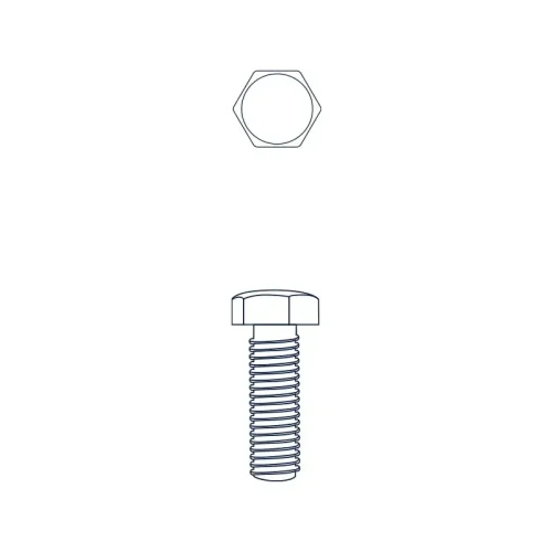 BULON G5 UNF HEX. 1/2" x 1-1/4" [100U X Caja] [053].