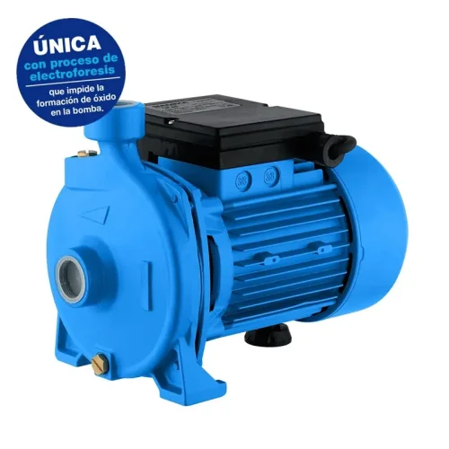 BOMBA CENTRIFUGA 3/4HP CP 80 Q.M85L/M H.M 22M MON. P.TERMICO T.BRONCE