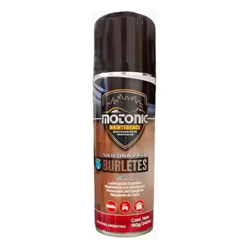 SILICONA PARA BURLETES 240ML MOTONIC C/U (12)