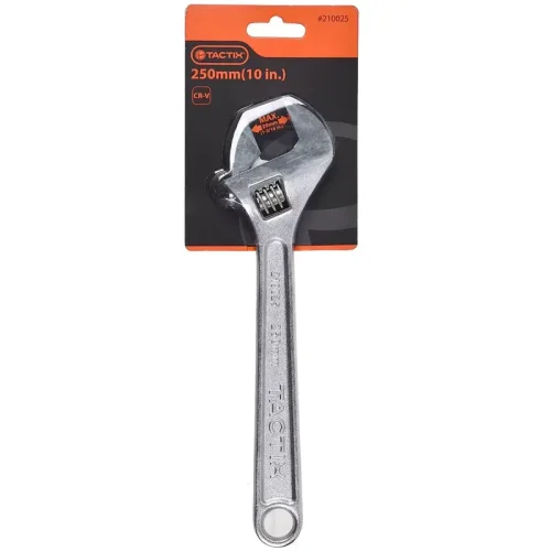 LLAVE AJUSTABLE 10" 250MM TACTIX