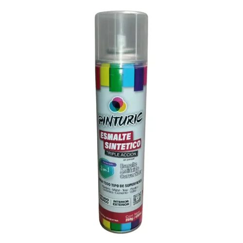 PINTURA LACA BRILLANTE 250GR-350ML PINTURIC C/U (6)