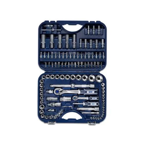 JUEGO DE BOCALLAVES ENC.1/2" y 1/4" x110PZS. C/ACC.(MM) BREMEN®