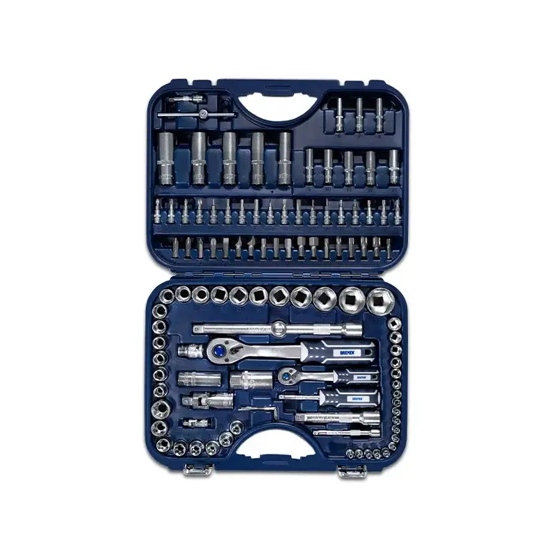 JUEGO DE BOCALLAVES ENC.1/2" y 1/4" x110PZS. C/ACC.(MM) BREMEN®