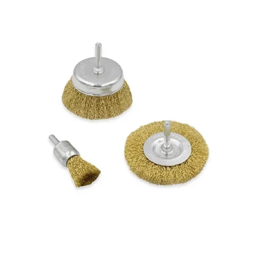 CEPILLO JUEGO X 3 PZS. CIRCULAR 3" COPA 3" DESCARB.17MM BREMEN®