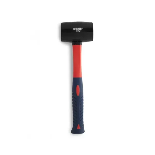 MARTILLO DE GOMA 450GR MANGO DE FIBRA TPR BREMEN®