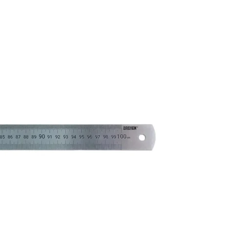REGLA DE ACERO INOX 100CMx 1.2MM C/ESTUCHE BREMEN®