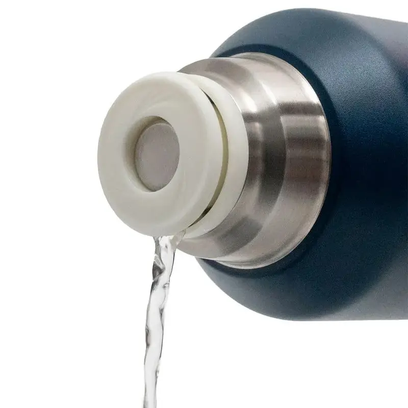 TERMO BREMEN® 1L AC.INOX. TAPA MAGNETICA AZUL - Imagen 2