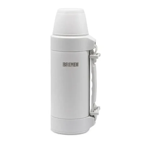 TERMO BREMEN® 1,2 LITROS AC. INOX.  GRIS