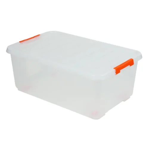 CAJA CONTENEDORA 35L TRANSPARENTE. TACTIX