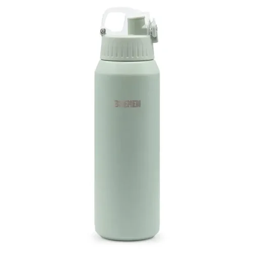 TERMO BOTELLA 600ML VERDE ACERO INOXIDABLE. BREMEN®