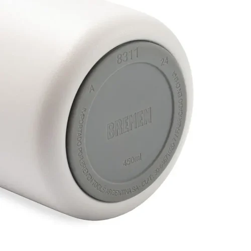 TERMO VASO 450ML GRIS. BREMEN® - Imagen 3