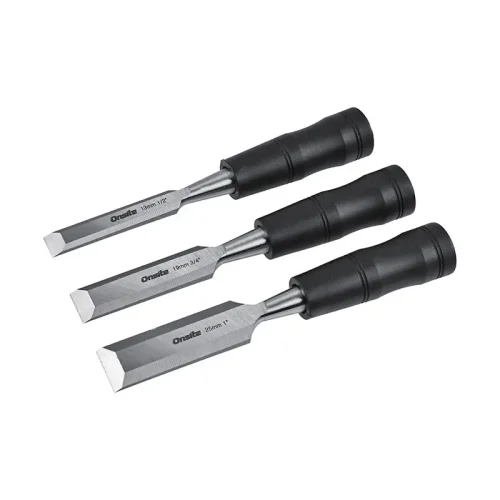 JUEGO DE FORMONES PARA MADERA 3PZS M.NEGRO. ONSITE