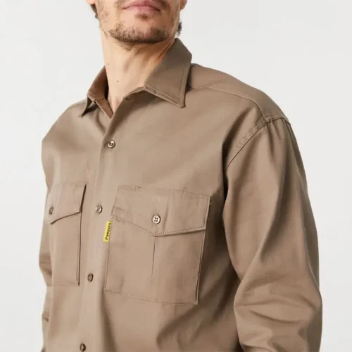 CAMISA DE TRABAJO PAMPERO BEIGE XXX