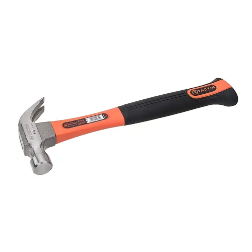 MARTILLO ENCOFRADOR MANGO DE FIBRA DE VIDRIO 450G (16 OZ). TACTIX