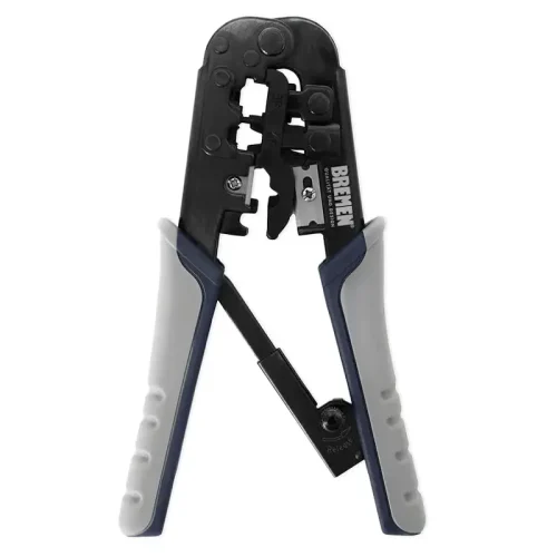 CRIMPEADORA PARA TERMINALES RJ11-RJ12-RJ45. BREMEN®
