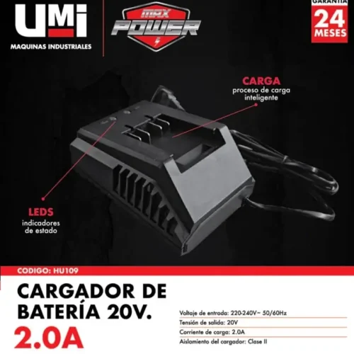 CARGADOR 2.2A . UMI