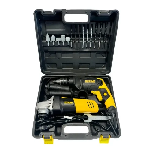 COMBO TALADRO + AMOLADORA. KONAN